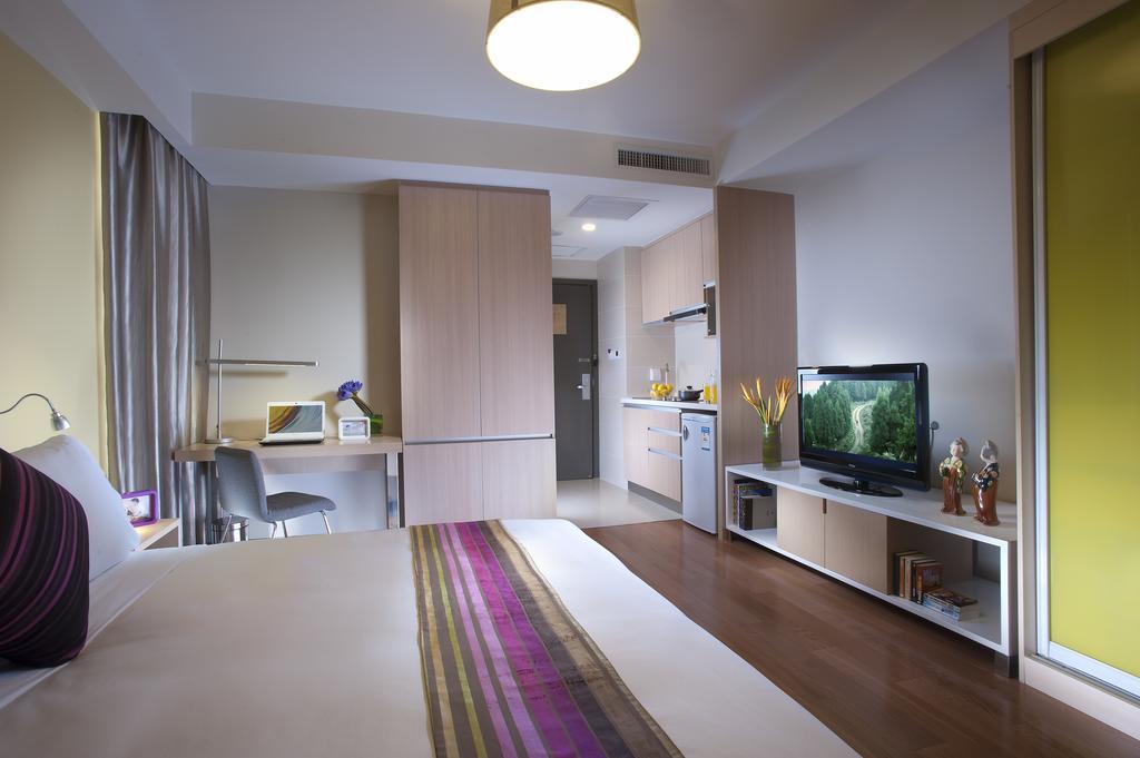 Citadines Aparthotel Xingqing Palace Xi'An Xi'an  Zimmer foto