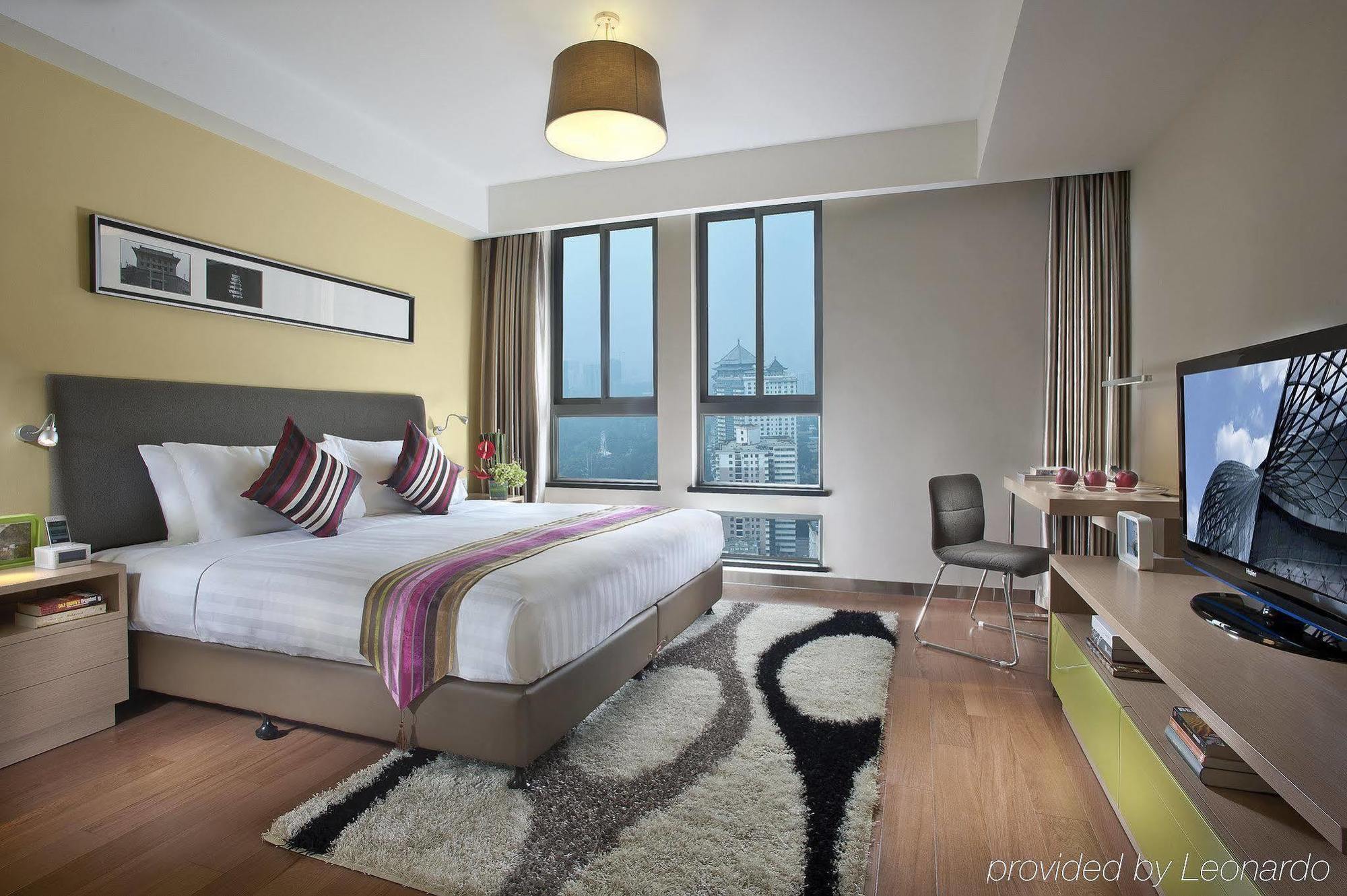 Citadines Aparthotel Xingqing Palace Xi'An Xi'an  Zimmer foto